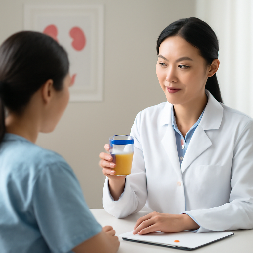 병원소변검사 대표 이미지